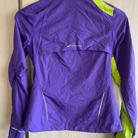 Brooks Women’s Shelter‎ Technology Purple Running Jogging Jacket Size XS X-Small - Picture 5 of 8